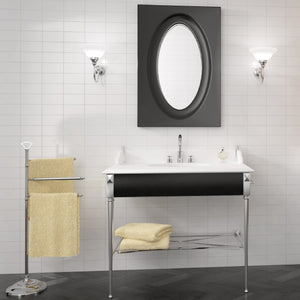 Lifestyle image of evolution blanco brillo tiles in bathroom setting