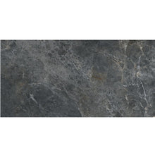 Load image into Gallery viewer, Boutique 60cm x 120cm Black Shiny Marble effect porcelain tile