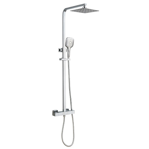 Niagra Drench Shower C/W 200mm Square Fixed Head