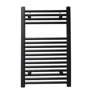 Straight 500mm x 800mm Heated Towel Radiator - Anthracite