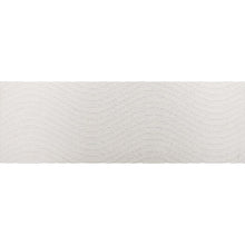Load image into Gallery viewer, 25cm x 75cm white rectified tiles with curve decor