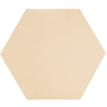 Load image into Gallery viewer, Cream hexagonal tiles
