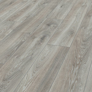Mammut Plus Wide Long Plank Highland Oak Silver 10mm Laminate Flooring