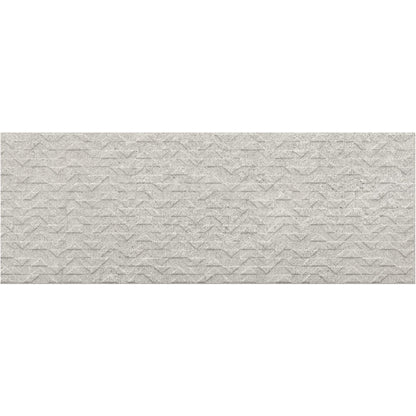 Grey decor wall tile 33.3x90